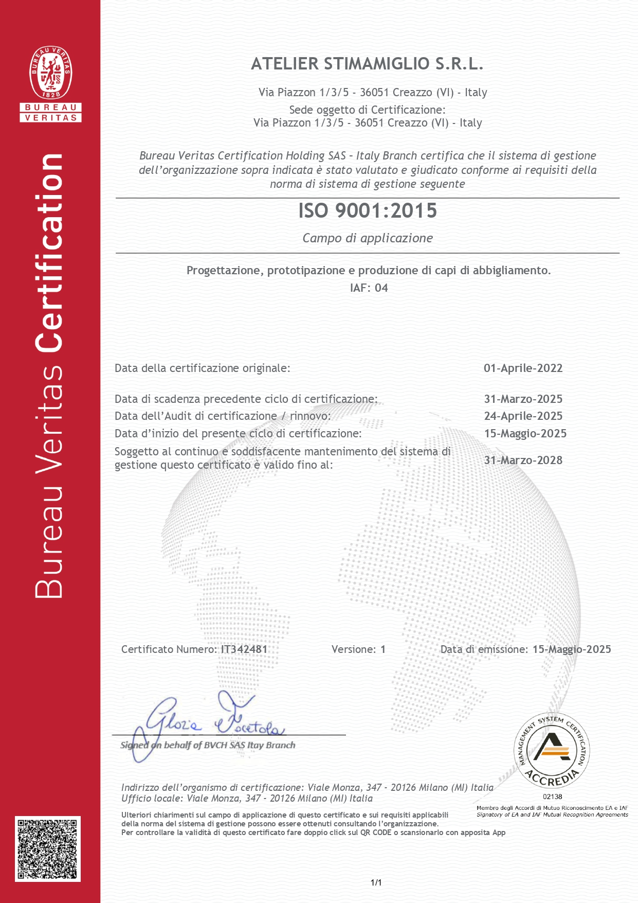 Atelier-Stimamiglio-ISO9001-alta-qualità-haute-couture-jpg Rinnovo certificato ISO9001 intestato ad Atelier Stimamiglio